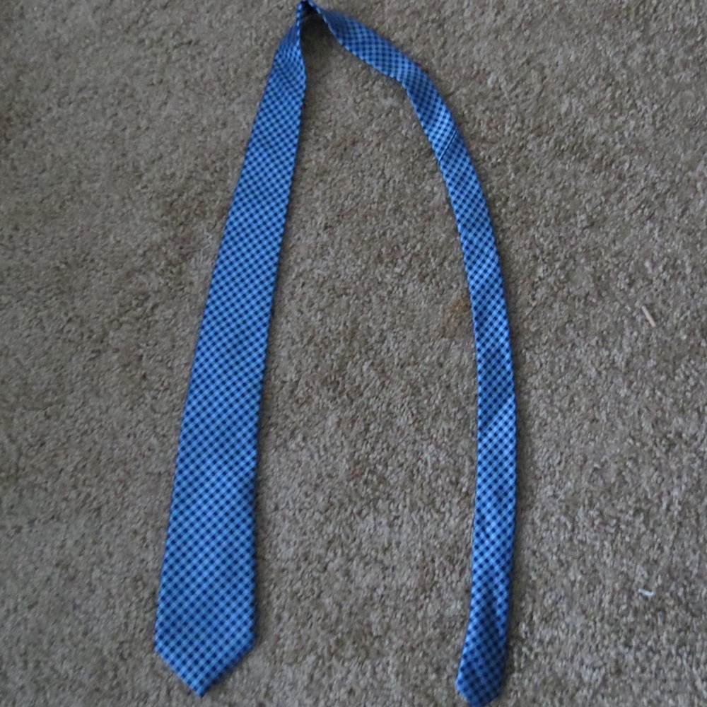 Blue Michael Kors Tie
